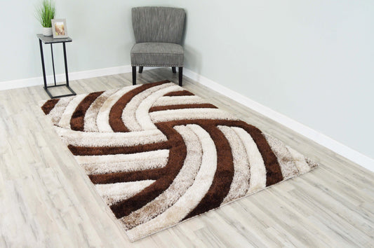 4d shaggy 6483, brown,multisize, area rug, Rugs & Accents PrimeRugsOH